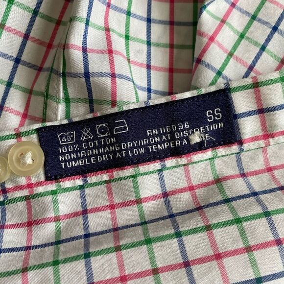 Charles Tyrwhitt Slim Fit Button Down Dress Shirt Mens Size Medium Multicolor - Picture 5 of 6